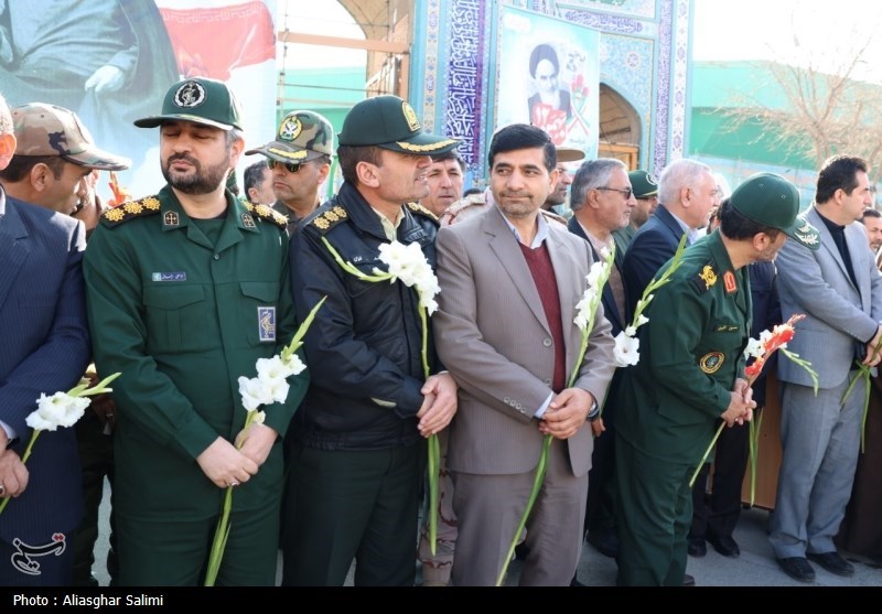 آئین گرامیداشت 12 بهمن در بجنورد برگزار شد+تصاویر