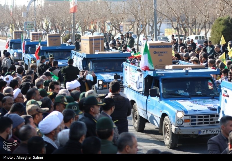 آئین گرامیداشت 12 بهمن در بجنورد برگزار شد+تصاویر