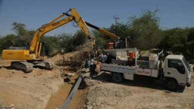 اصلاح و توسعه بالغ بر 627 کیلومتر خط انتقال و شبکه توزیع آب