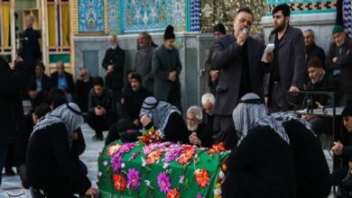 اقامه عزای امام کاظم (ع) در امامزاده هلال بن علی+تصویر