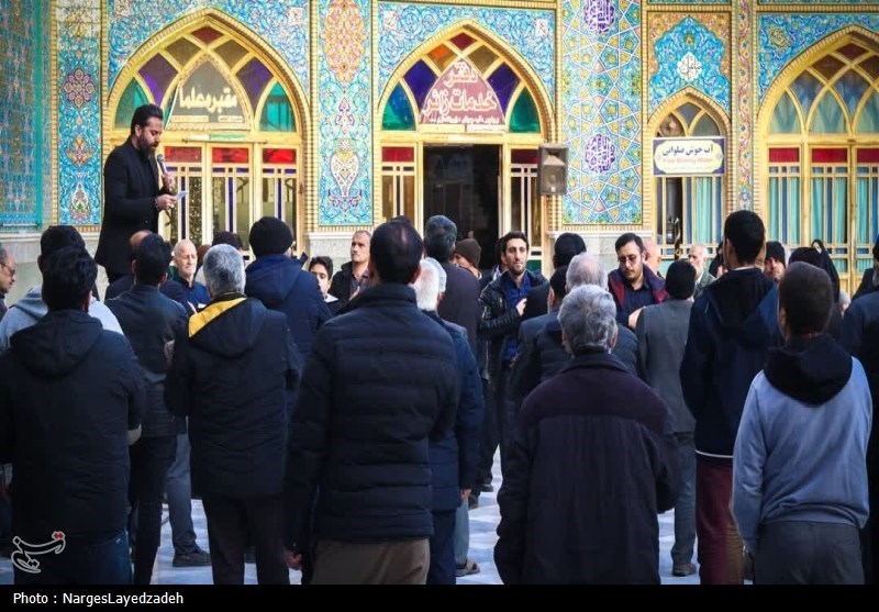 اقامه عزای رحلت حضرت زینب در هلال بن علی+تصویر