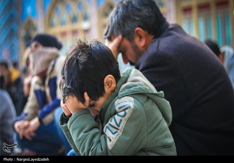 اقامه عزای رحلت حضرت زینب در هلال بن علی+تصویر