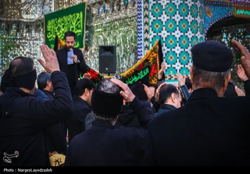 اقامه عزای رحلت حضرت زینب در هلال بن علی+تصویر