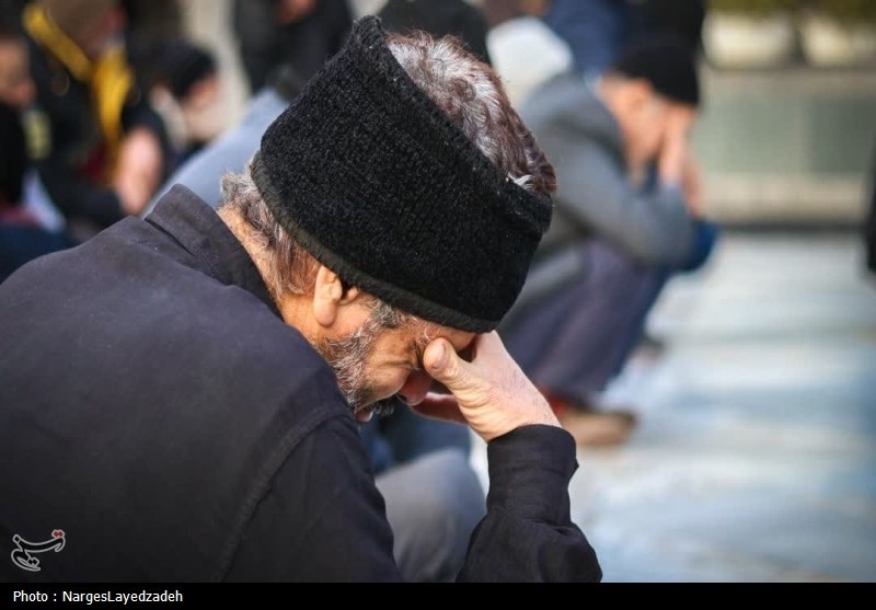 اقامه عزای رحلت حضرت زینب در هلال بن علی+تصویر