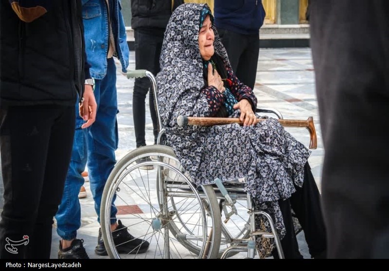 اقامه عزای رحلت حضرت زینب در هلال بن علی+تصویر