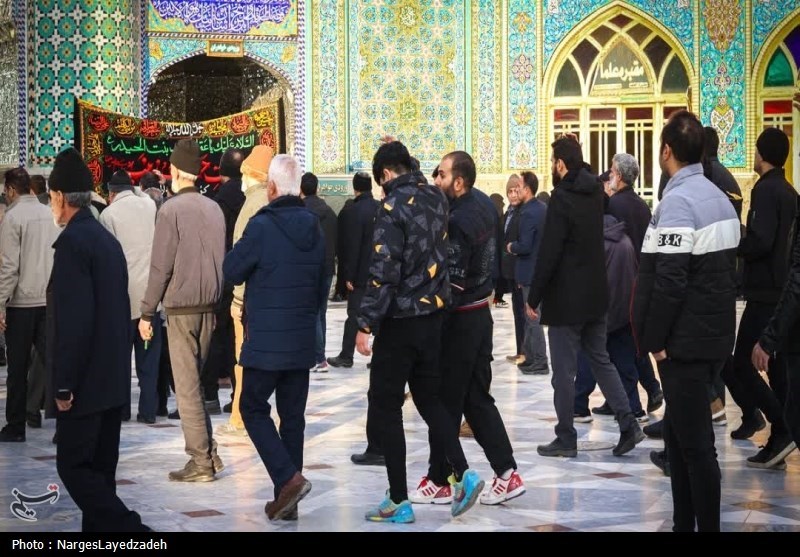 اقامه عزای رحلت حضرت زینب در هلال بن علی+تصویر