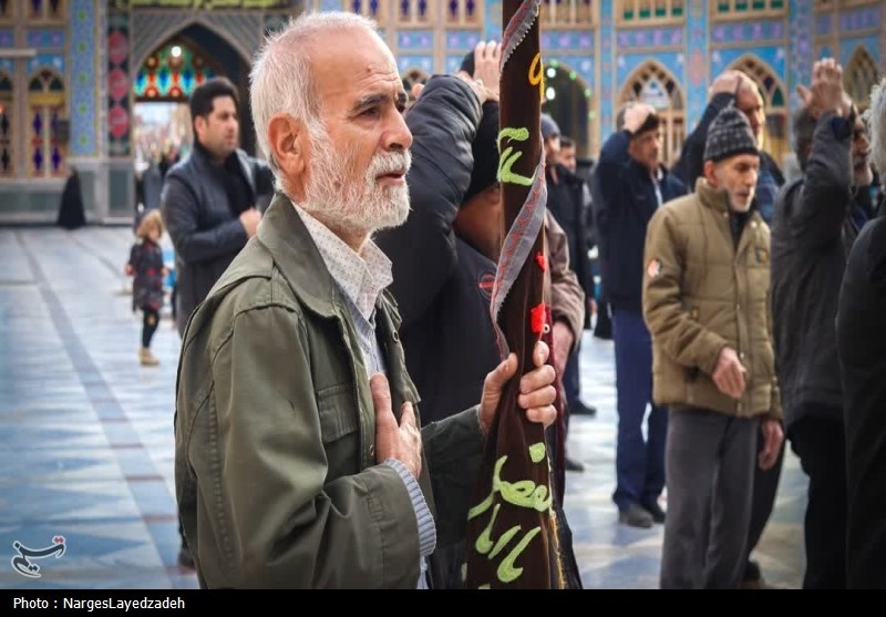 اقامه عزای رحلت حضرت زینب در هلال بن علی+تصویر