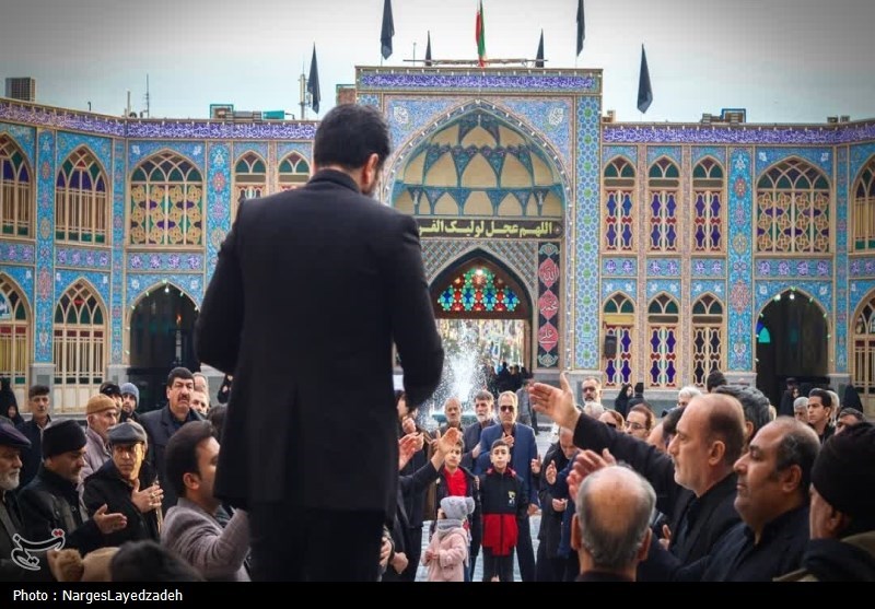 اقامه عزای رحلت حضرت زینب در هلال بن علی+تصویر