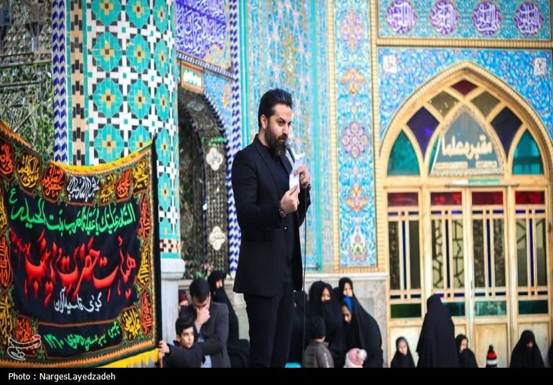 اقامه عزای رحلت حضرت زینب در هلال بن علی+تصویر