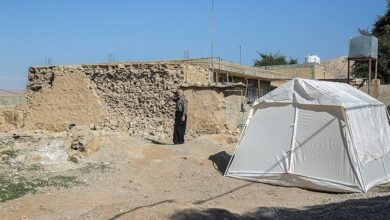 امدادرسانی هلالاحمر به مناطق زلزلهزده فارس/اسکان 450 نفر