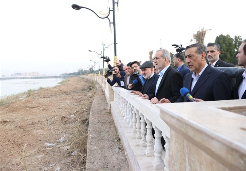 انتقاد رئیس جمهور از بیتوجهی به رونق گردشگری در ساحل کارون