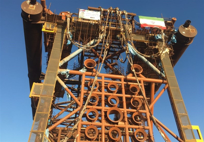 بارگیری جکت سرچاهی میدان گازی بلال از بوشهر+ فیلم