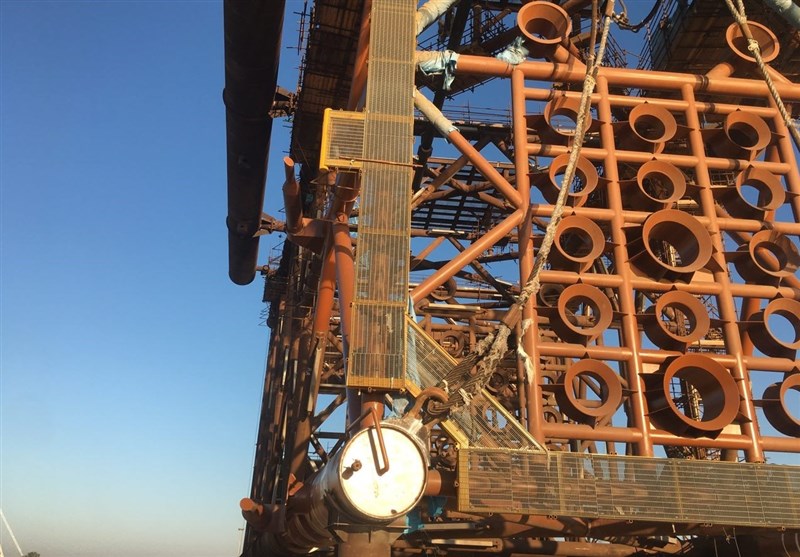 بارگیری جکت سرچاهی میدان گازی بلال از بوشهر+ فیلم