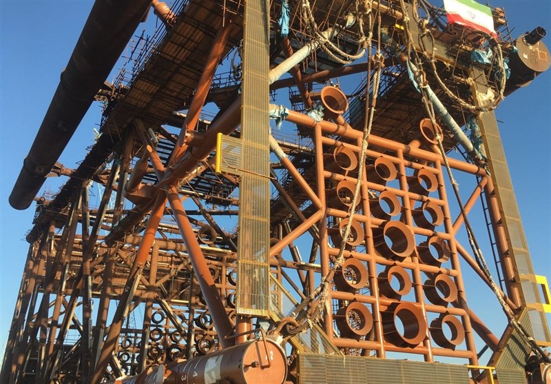 بارگیری جکت سرچاهی میدان گازی بلال از بوشهر+ فیلم