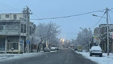 برف زمستانی استان مرکزی را سفیدپوش کرد + عکس