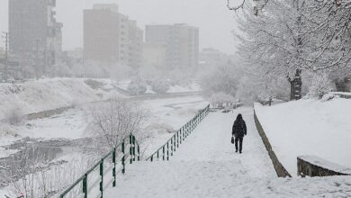 برفروبی 5862کیلومتر از محورهای کردستان/2155تن نمک مصرف شد