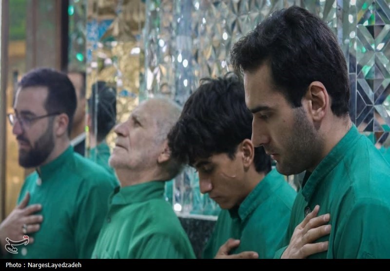 برگزاری غبارروبی حرم هلال بن علی آران و بیدگل+تصویر