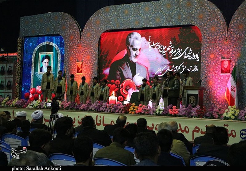 شهید سپهبد قاسم سلیمانی , شهدای کرمان , حمله تروریستی کرمان , استان کرمان , شهید ,