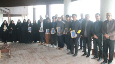 تجلیل از مدالآوران بوشهری در المپیاد کشوری