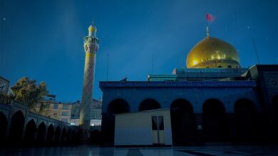 تصاویر اختصاصی از خاموشی در حرم حضرت زینب(س)