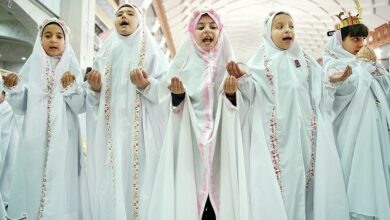 جشن تکلیف دختران دانشآموز چرامی + فیلم