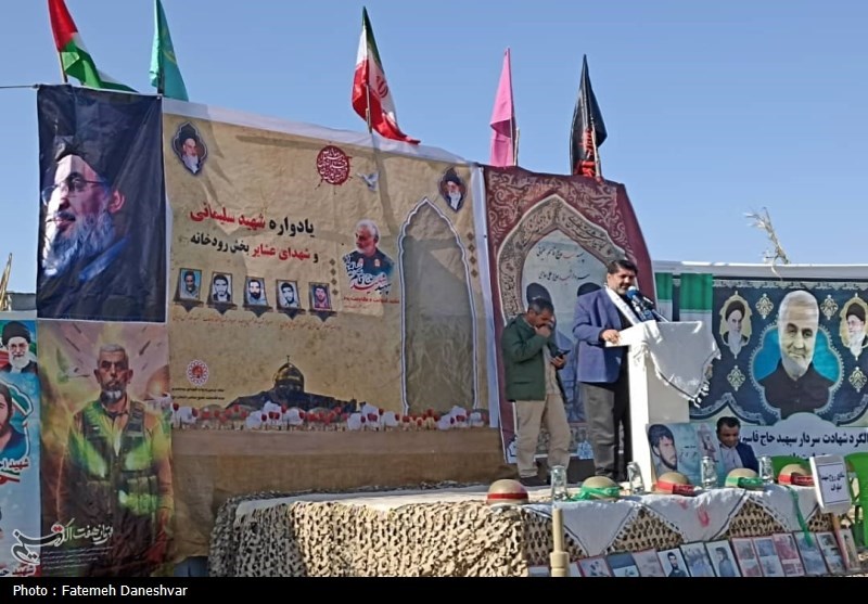 حاج قاسم نماد آرامش و مقاومت برای خانواده شهداست