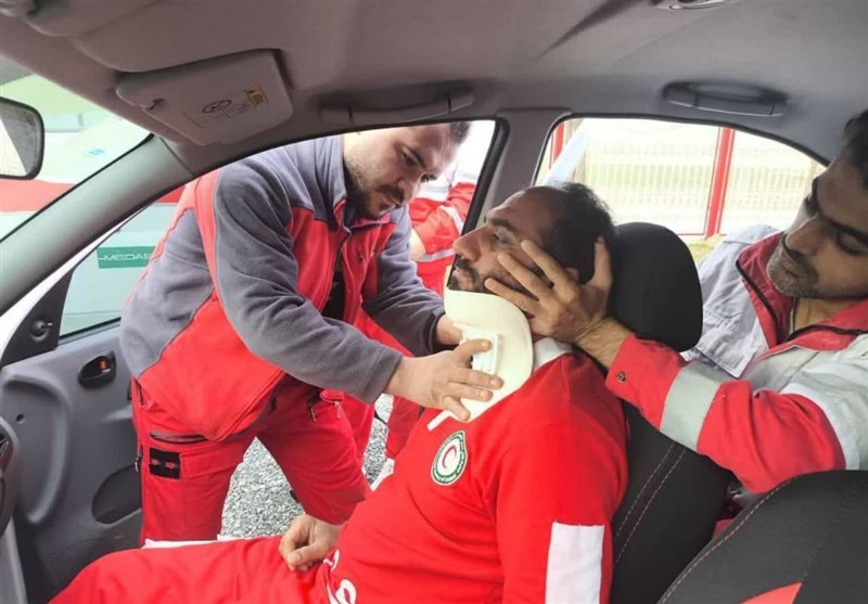 حضور 500 امدادگر و نجاتگر هلال احمر کرمانشاهی در آزمون ارتقا