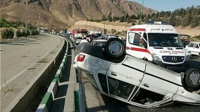 حوادث در کاشان 10 مصدوم و کشته برجا گذاشت