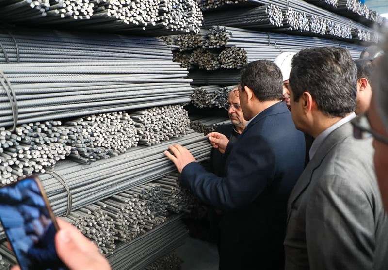 خط تولید کلاف فولاد در ابرکوه افتتاح شد