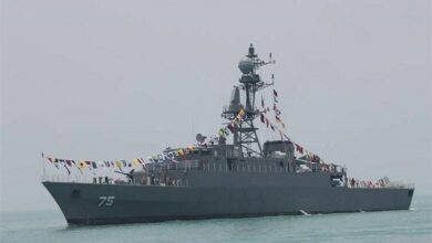 دریادار ایرانی: شناور بینظیر "زاگرس" به آب انداخته میشود