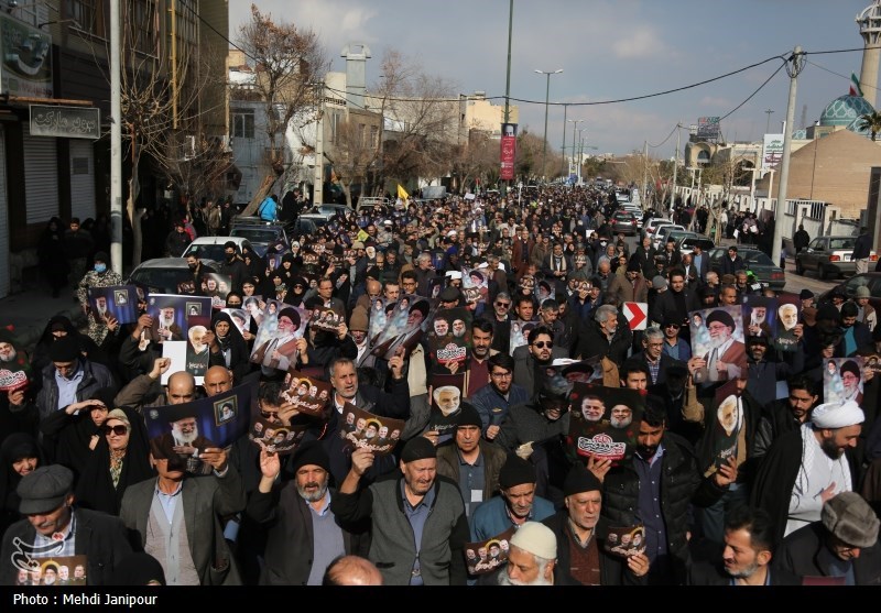 راهپیمایی اصفهانیها به شکرانه پیروزی مردم غزه+فیلم و عکس