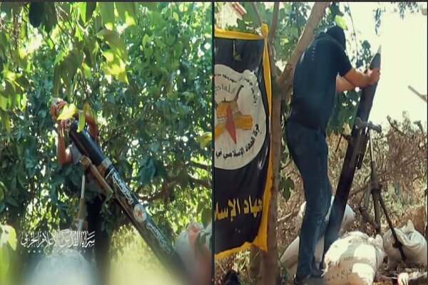 رژیم صهیونیستی زیر آتش گردانهای قدس+ فیلم