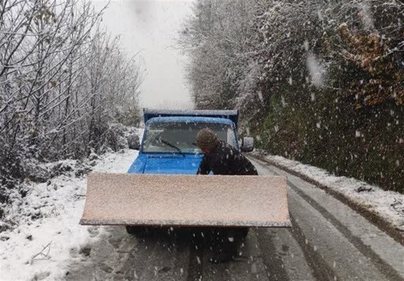 زنجان سفیدپوش شد