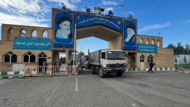 ستون کشی یگانها به سمت منطقه اصلی رزمایش سپاه