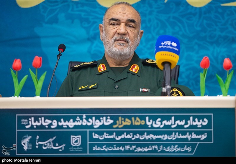 سردار سلامی سخنران اجلاسیه پایانی کنگره شهدای کاشان