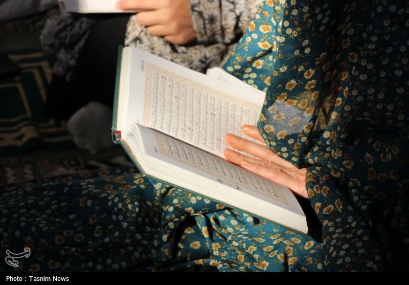 شور معنویت در جان نوجوانان معتکف + تصویر