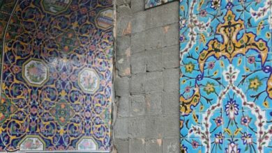 علت ریزش کاشیهای مسجد سید در اصفهان چه بود؟+تصاویر