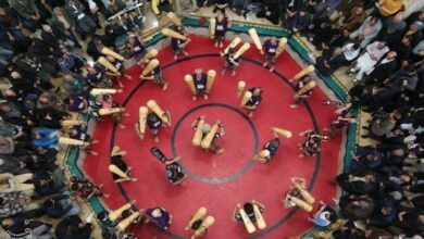 مراسم جشن میلاد مولا در زورخانه علی بن ابیطالب(ع) اصفهان