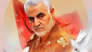 نام حاج قاسم، رمز پیروزی اسلام و مقاومت شد