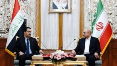 نخست وزیر عراق با قالیباف دیدار کرد