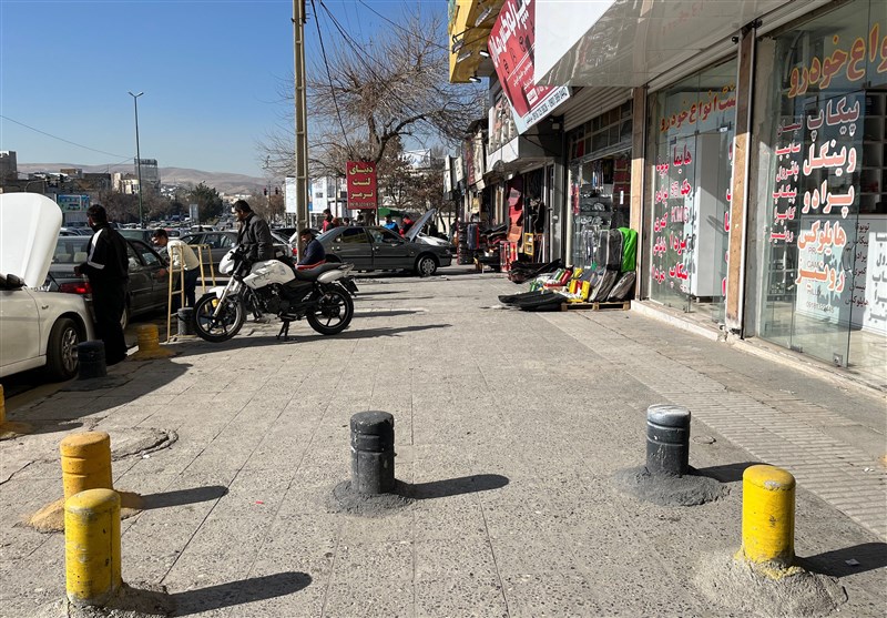 نقض حقوق شهروندی مقابل چشمان شهرداری کرمانشاه