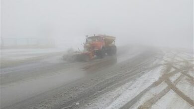 هشدار پلیس راه/ احتمال لغزندگی جادههای قزوین