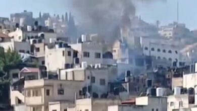 وقوع انفجار مهیب در «جنین» در کرانه باختری+ فیلم