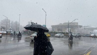 پخش 120 هزار لیتر محلول ضد یخ در معابر کرمانشاه