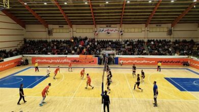 پیروزی مس سونگون مقابل گلفام آمل