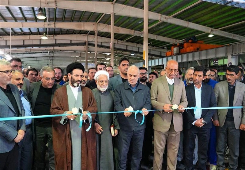 کارخانه قطعهسازی خودرو در کرمانشاه افتتاح شد