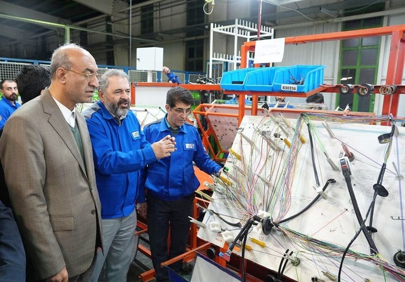 کارخانه قطعهسازی خودرو در کرمانشاه افتتاح شد