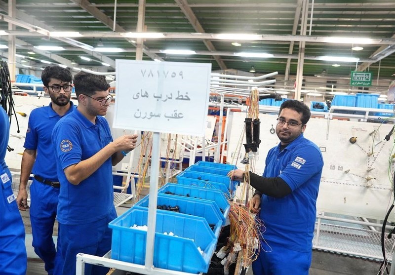 کارخانه قطعهسازی خودرو در کرمانشاه افتتاح شد