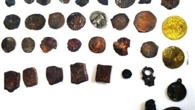 کشف 35 قطعه اشیای تاریخی با گزارش مواد مخدر!