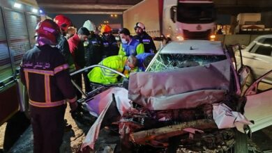 5 کشته در تصادف جاده کازرون به بوشهر